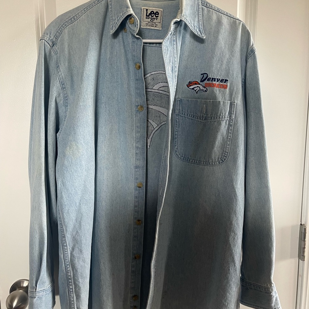 Lee Light Blue Denim Shirt
